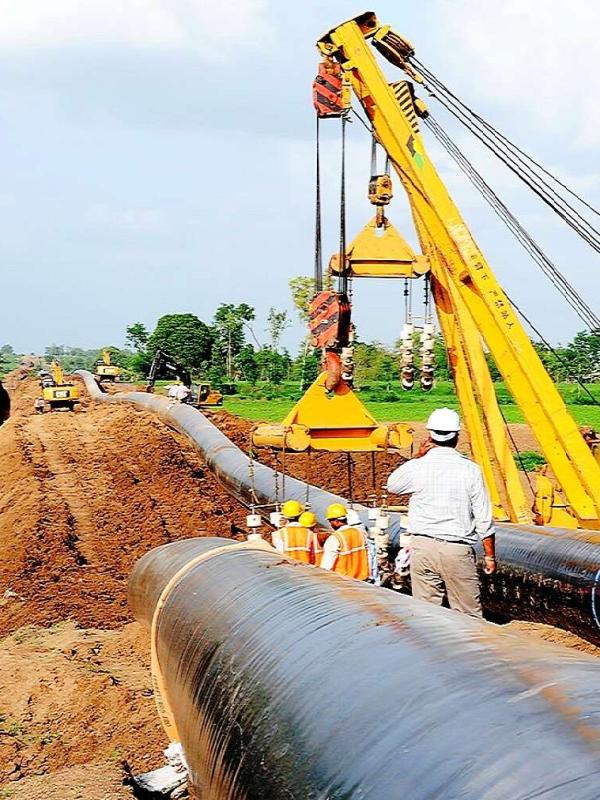 INSALLATION OF CARIAS DIAMETTERS IN AL – HASSA AREA