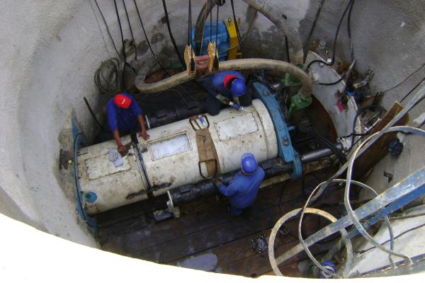 MAIN SEWER LINE IN HETTEEN AND DARYAA - LINE KH