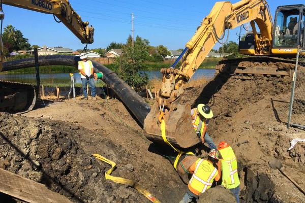 SEWER NETWORK AT HETTEEN AREA - RIYADH